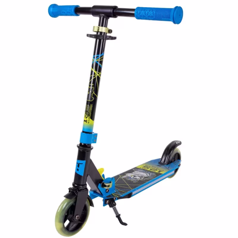 Самокат Tech Team Comfort Evolution 125 LUX, синий