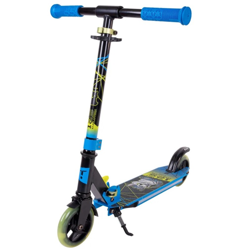 Самокат Tech Team Comfort Evolution 125 LUX, синий