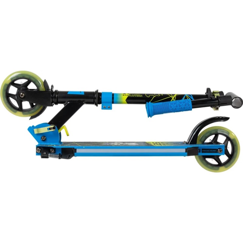 Самокат Tech Team Comfort Evolution 125 LUX, синий