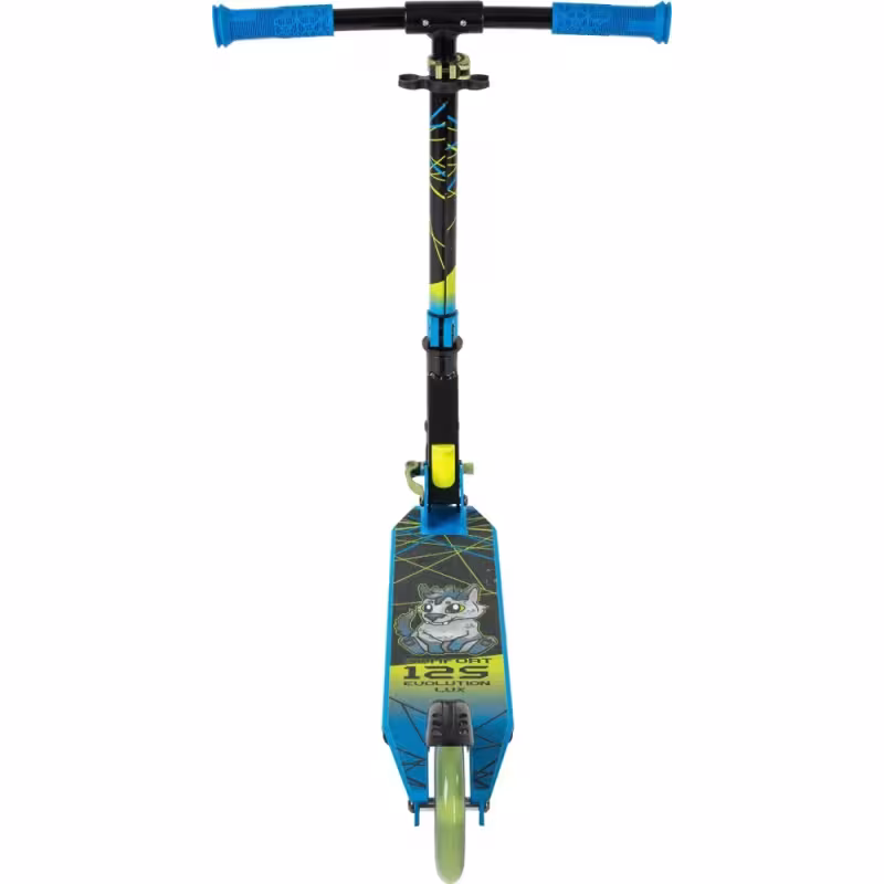 Самокат Tech Team Comfort Evolution 125 LUX, синий