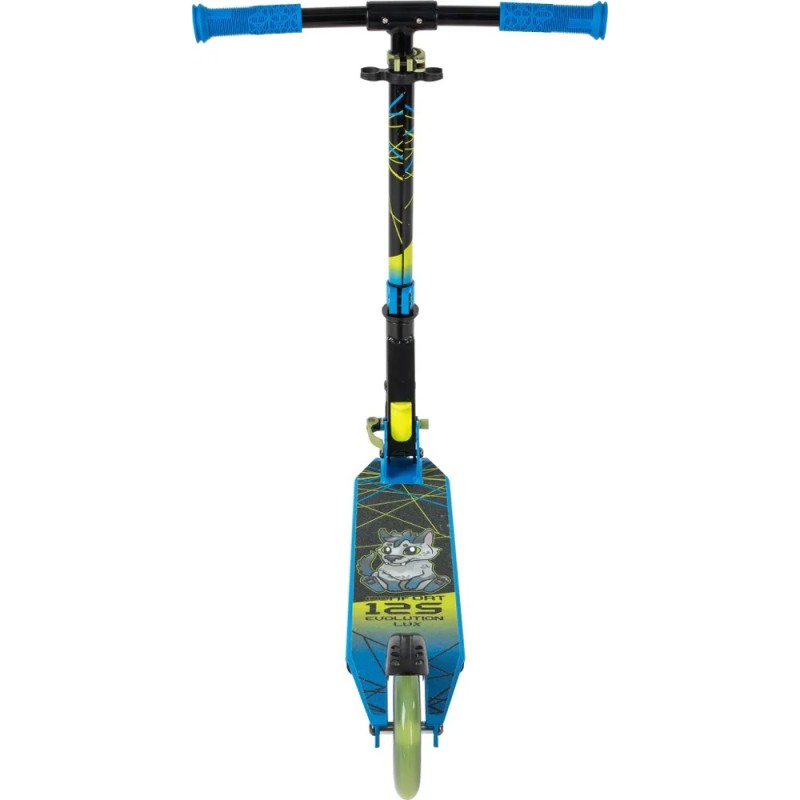 Самокат Tech Team Comfort Evolution 125 LUX, синий