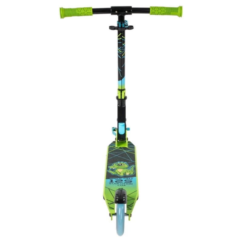 Самокат Tech Team Comfort Evolution 125 LUX, зеленый