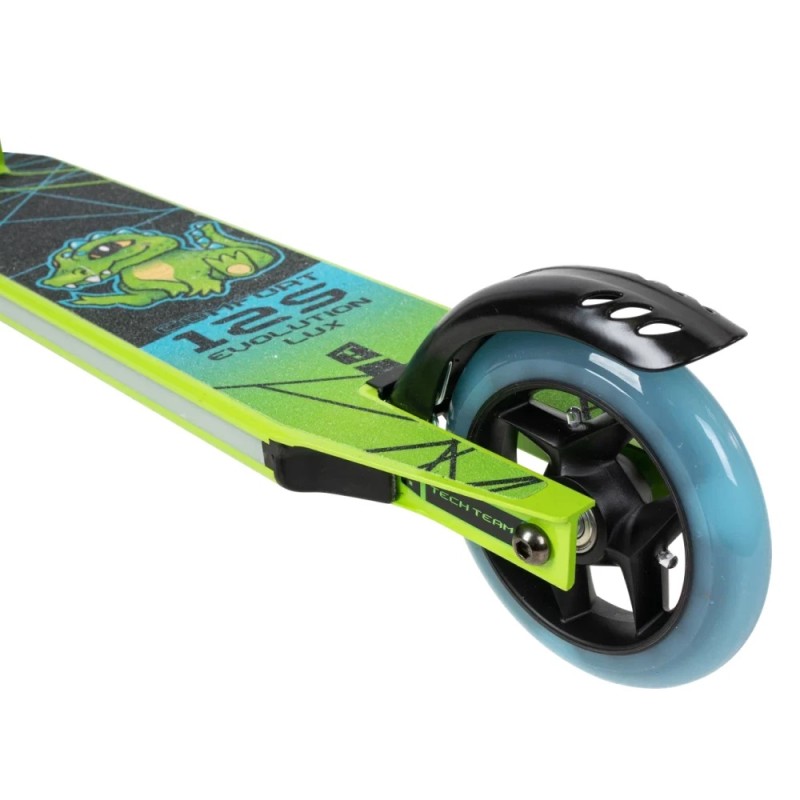 Самокат Tech Team Comfort Evolution 125 LUX, зеленый