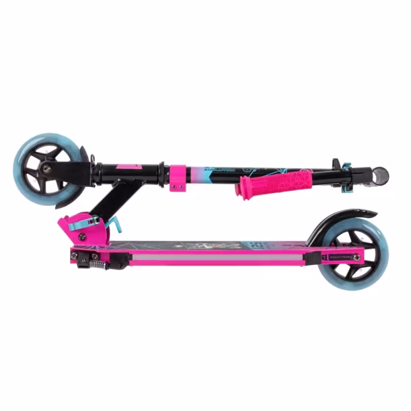 Самокат Tech Team Comfort Evolution 125 LUX, розовый