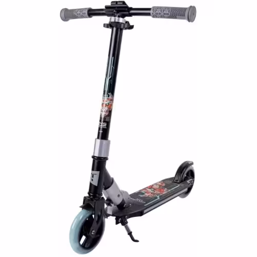 Самокат Tech Team Comfort Evolution 145 LUX, черный