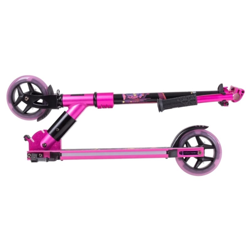 Самокат Tech Team Comfort Evolution 145 LUX, розовый