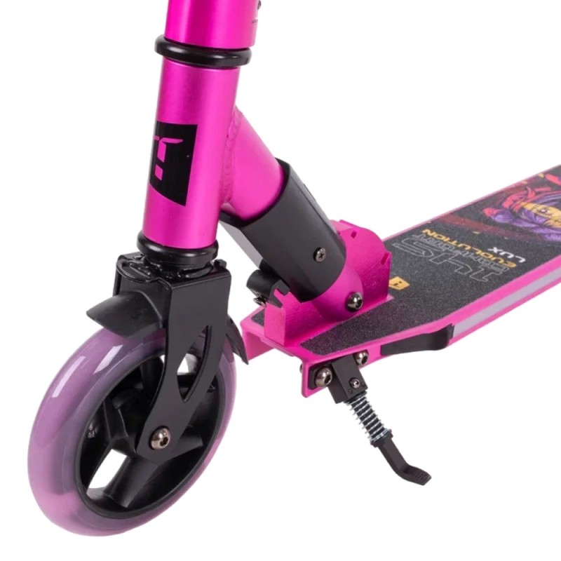 Самокат Tech Team Comfort Evolution 145 LUX, розовый