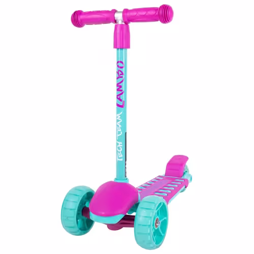 Самокат Tech Team Lambo, бирюзовый/розовый