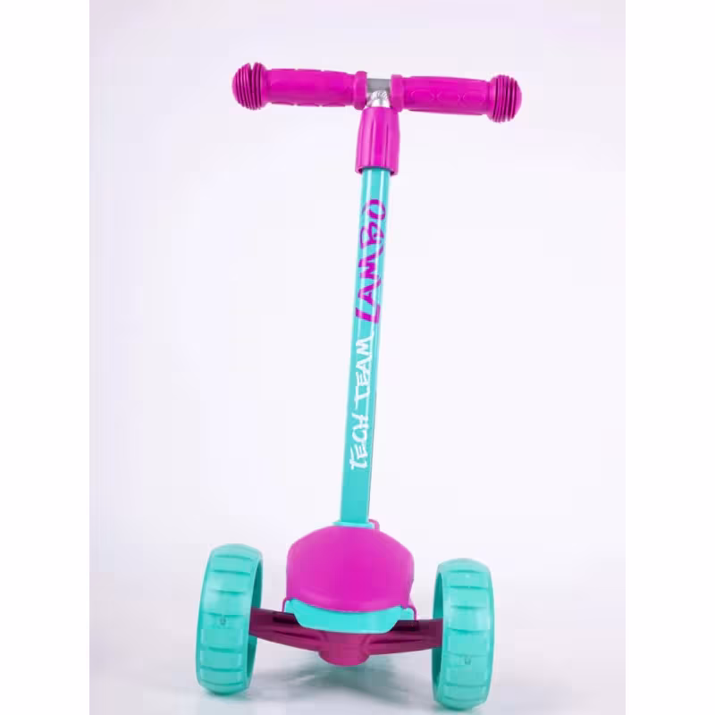 Самокат Tech Team Lambo, бирюзовый/розовый