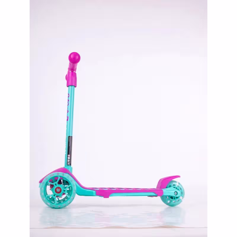 Самокат Tech Team Lambo, бирюзовый/розовый