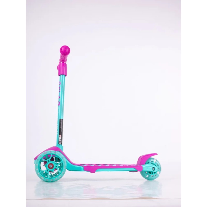 Самокат Tech Team Lambo, бирюзовый/розовый