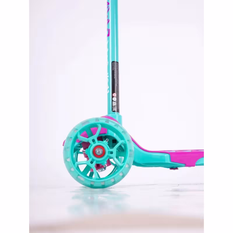 Самокат Tech Team Lambo, бирюзовый/розовый