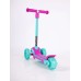 Самокат Tech Team Lambo, бирюзовый/розовый