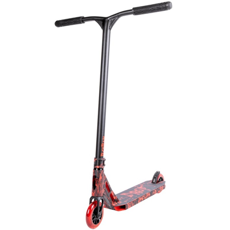 Самокат трюковый Tech Team Drop WT, красный/черный