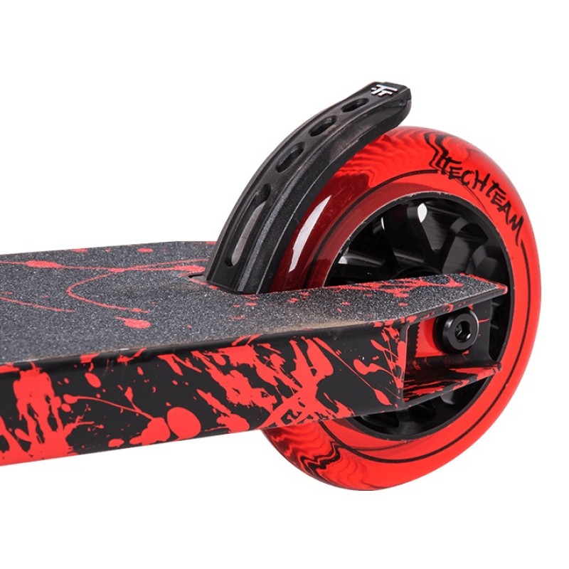 Самокат трюковый Tech Team Drop WT, красный/черный