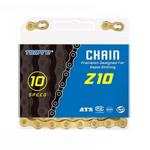 Цепь велосипедная Toopre Z-10, 10 скоростей, 116 звеньев с замком