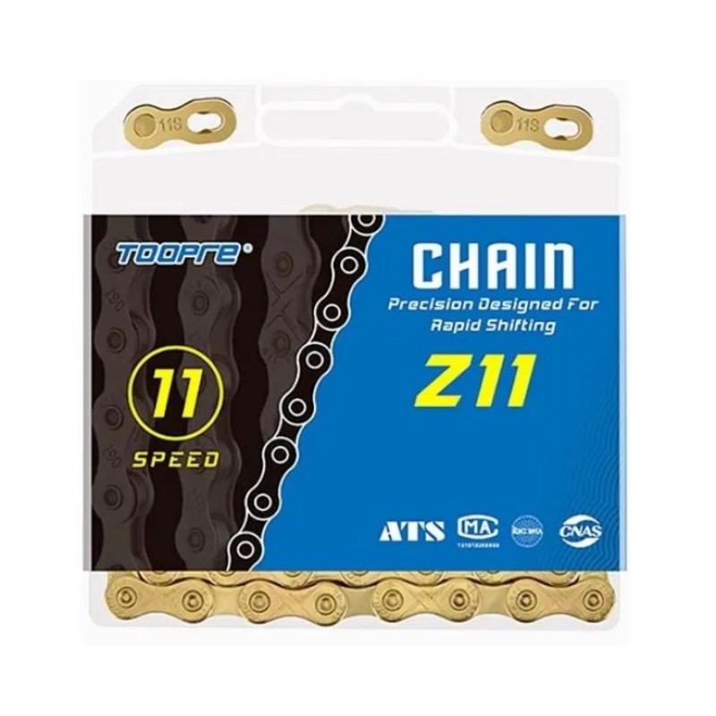 Цепь велосипедная Toopre Z-11, 11 скоростей, 116 звеньев с замком