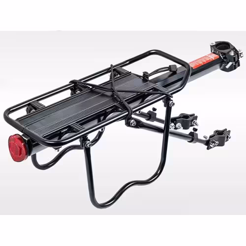 Багажник велосипедный Rapida HS-H022B на подседельный штырь и перья рамы, 24 - 29
