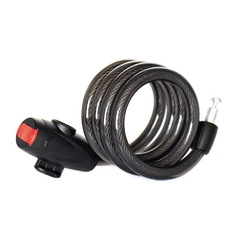 Замок противоугонный Rapido УТ00028258, 10/1200 мм, черный