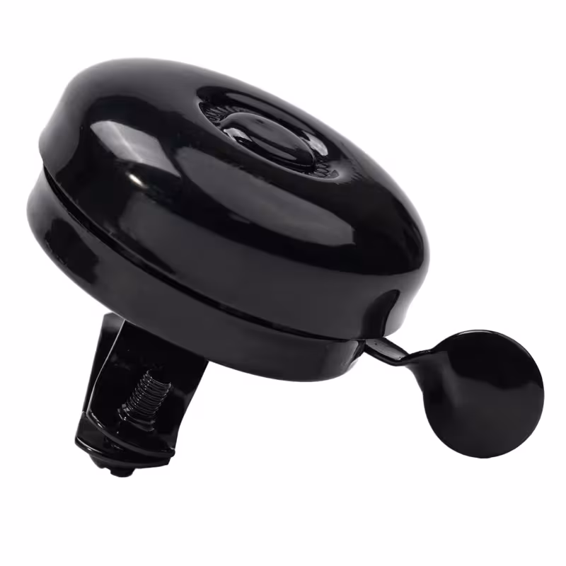 Звонок велосипедный Rapida Classic Black, D-54 мм, черный