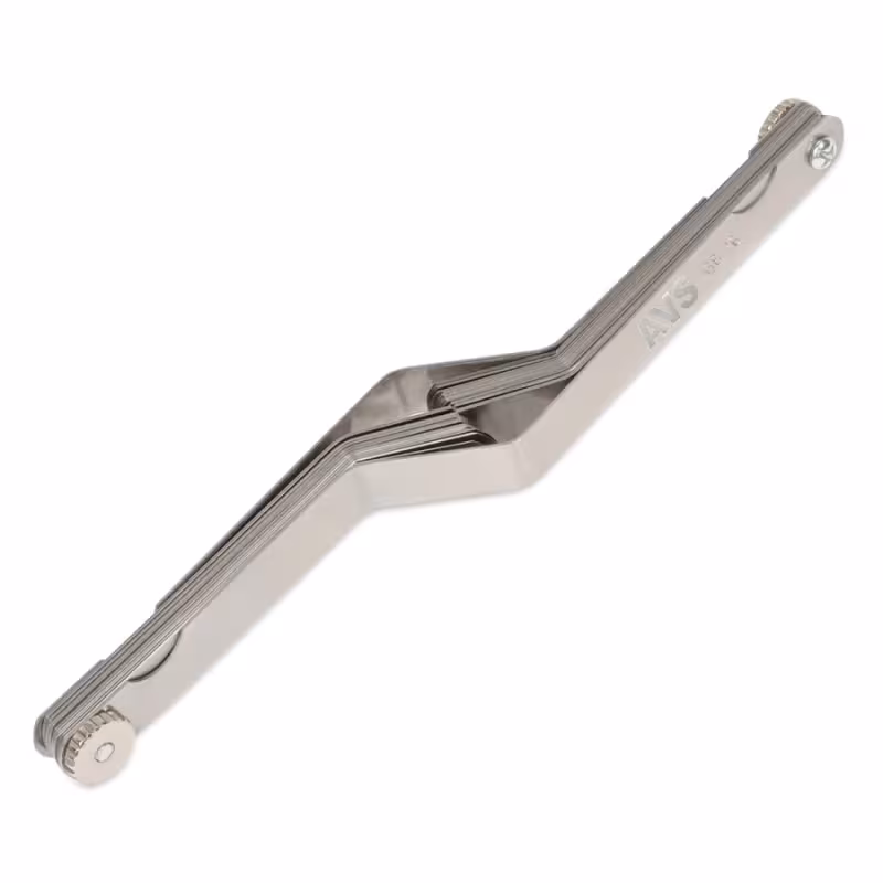 Набор щупов изогнутых для регулировки зазора AVS GB-26, 26 шт