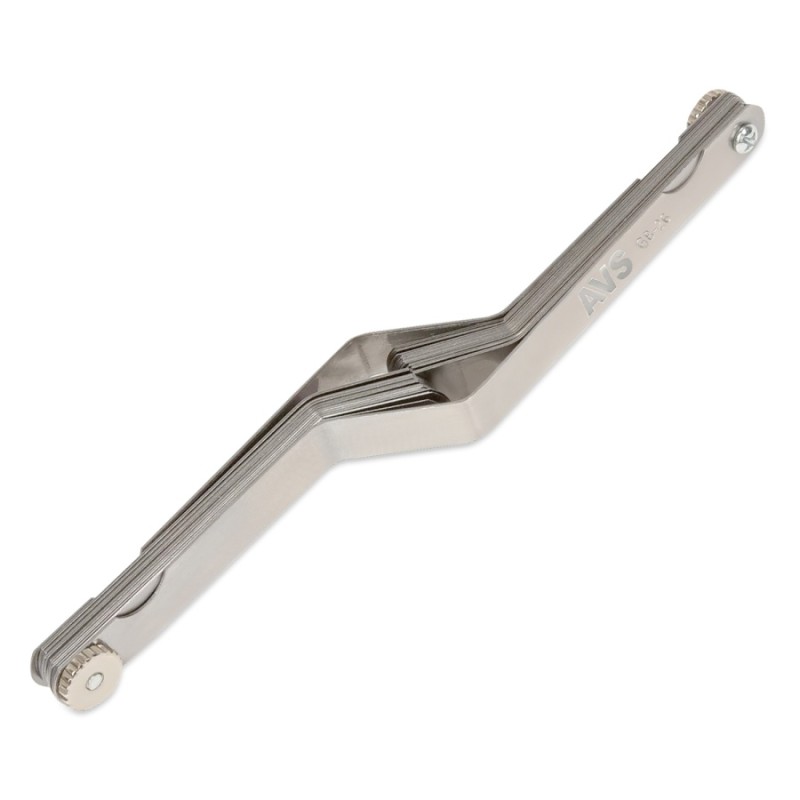 Набор щупов изогнутых для регулировки зазора AVS GB-26, 26 шт