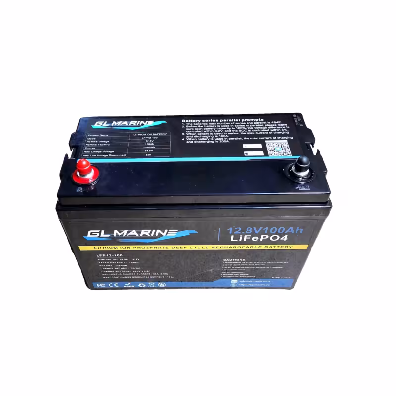 Аккумулятор GL Marine LiFePO4 100Ач, 12В