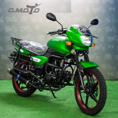 Мопед C.MOTO Nordwing, зеленый