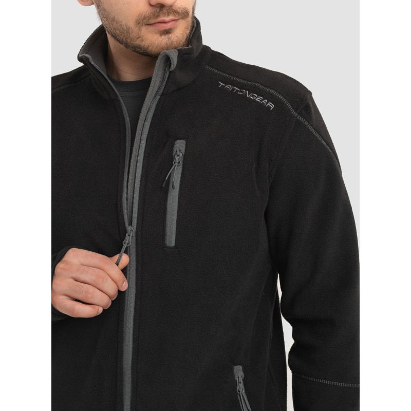 Костюм мужской Triton Gear Rich, ткань Флис, черный, размер 52-54, 182-188 см
