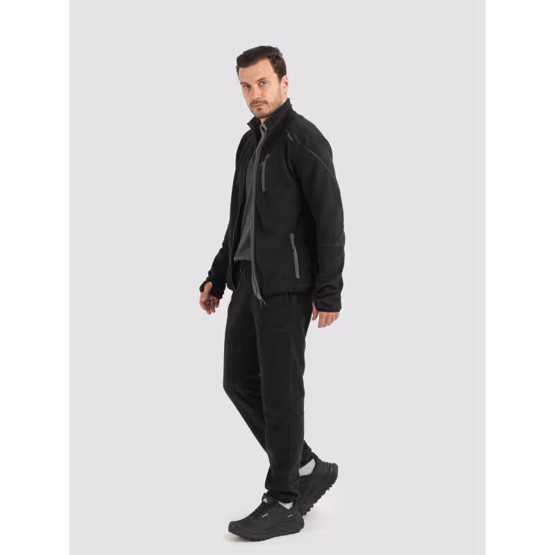 Костюм мужской Triton Gear Rich, ткань Флис, черный, размер 60-62, 170-176 см