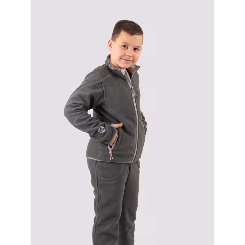 Костюм детский Triton Gear Rich, флис, серый, размер 28-30, 122-128 см