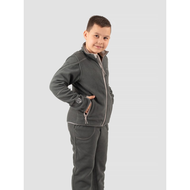 Костюм детский Triton Gear Rich, флис, серый, размер 28-30, 122-128 см