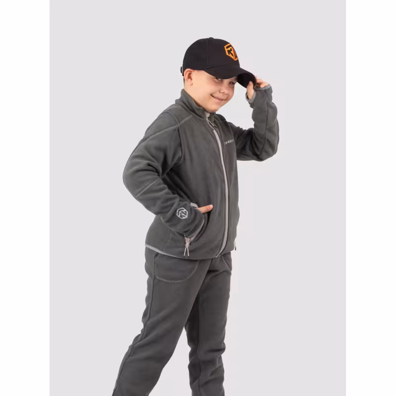 Костюм детский Triton Gear Rich, флис, серый, размер 28-30, 122-128 см