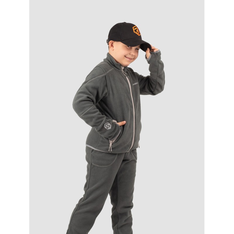 Костюм детский Triton Gear Rich, флис, серый, размер 28-30, 122-128 см