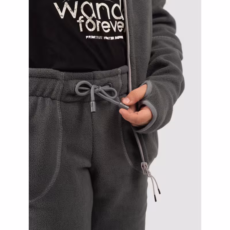 Костюм детский Triton Gear Rich, флис, серый, размер 32-34, 134-140 см