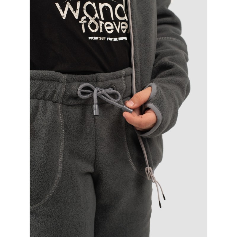 Костюм детский Triton Gear Rich, флис, серый, размер 32-34, 134-140 см