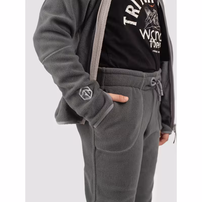 Костюм детский Triton Gear Rich, флис, серый, размер 40-42, 158-164 см
