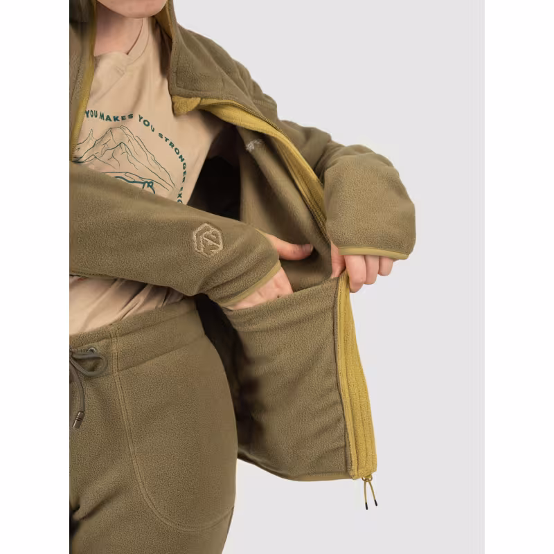 Костюм детский Triton Gear Rich, флис, хаки, размер 32-34, 134-140 см