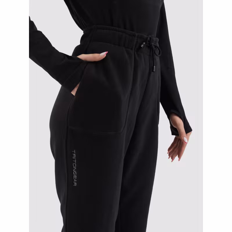 Костюм женский Triton Gear Rich, флис, черный, размер 44-46, 170-176 см