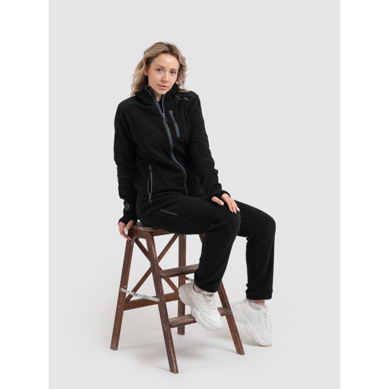 Костюм женский Triton Gear Rich, флис, черный, размер 44-46, 170-176 см