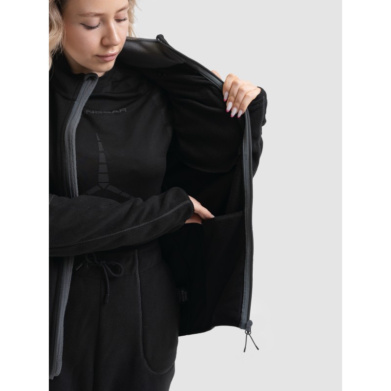 Костюм женский Triton Gear Rich, флис, черный, размер 48-50, 170-176 см