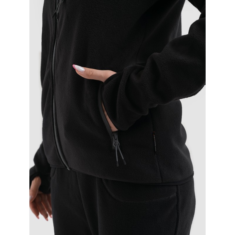 Костюм женский Triton Gear Rich, флис, черный, размер 52-54, 170-176 см