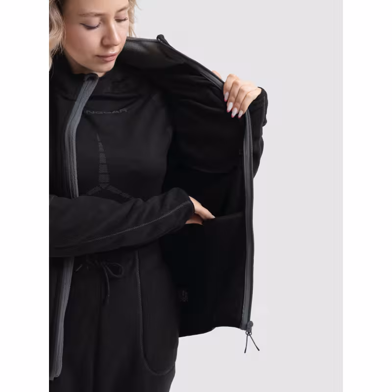 Костюм женский Triton Gear Rich, флис, черный, размер 52-54, 170-176 см