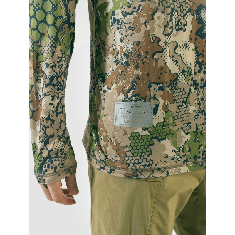 Джерси с капюшоном мужское Triton Gear Forest Green, ткань InterLock, зеленый, размер 60-62