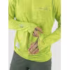 Джерси с капюшоном мужское Triton Gear Lime Print, ткань InterLock, желтый, размер 48-50