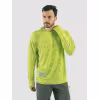 Джерси с капюшоном мужское Triton Gear Lime Print, ткань InterLock, желтый, размер 60-62