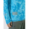Джерси с капюшоном мужское Triton Gear Blue Print, ткань InterLock, синий, размер 56-58