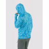Джерси с капюшоном мужское Triton Gear Blue Print, ткань InterLock, синий, размер 60-62