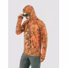 Джерси с капюшоном мужское Triton Gear Orange Print, ткань InterLock, оранжевый, размер 48-50