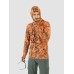 Джерси с капюшоном мужское Triton Gear Orange Print, ткань InterLock, оранжевый, размер 56-58